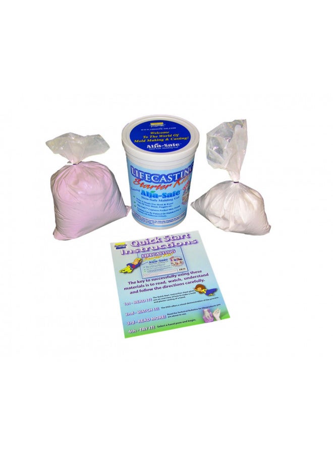 Smooth-On Life Casting Starter Kit With Alja-Safe Alginate 