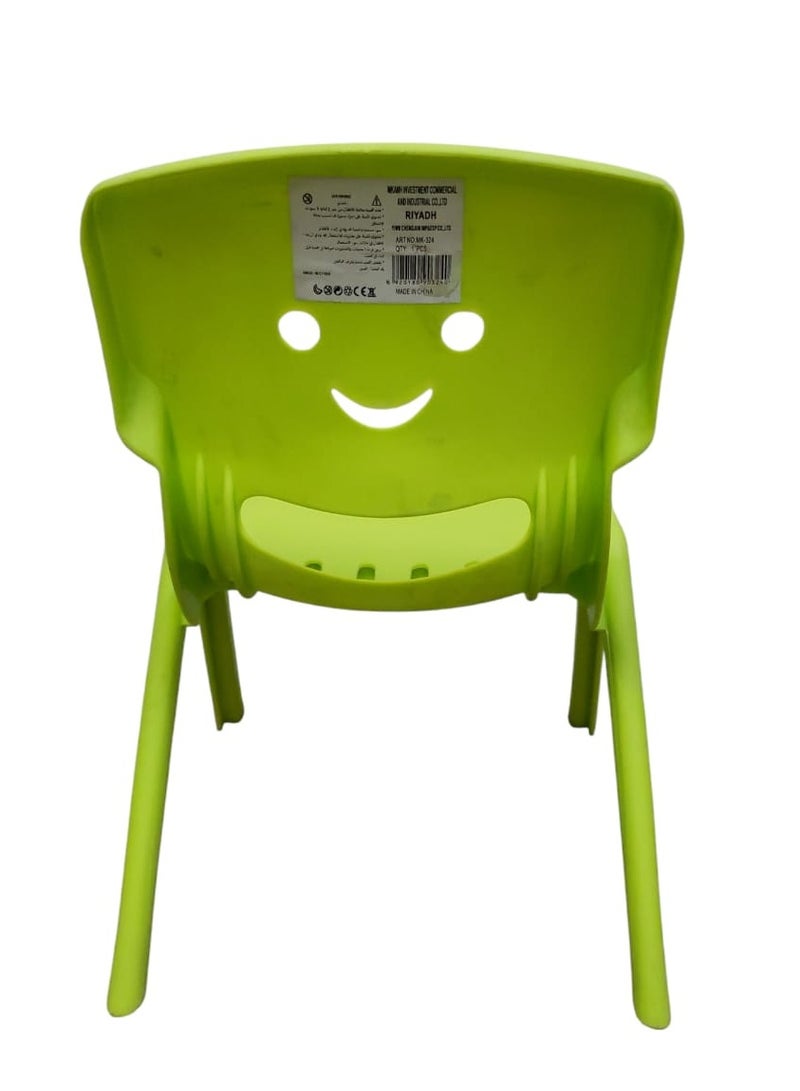 Stackable plastic chair for nursery kids - Image 3