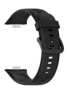 Generic Silicone Strap For Huawei Watch Fit 3 Band Replacement Strap For Huawei Watch Fit3 Strap For Huawei Fit 3 Watchband Black 