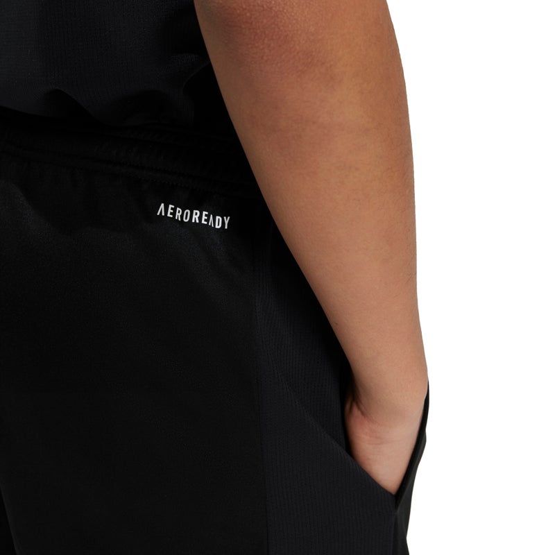 Adidas Train Essentials Logo Regular Fit Shorts Kids - Black/Whi - Image 4