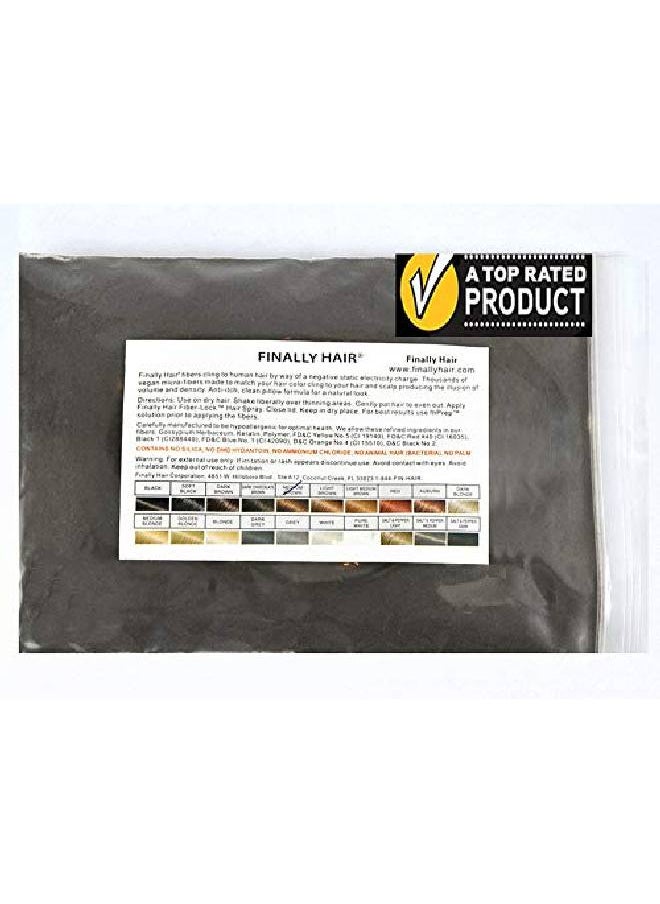 Finally Hair - Fibers Refill Bag 56 Grams Of Premium Hair Loss Concealer In A Refill Bag (Medium Brown) - Image 1