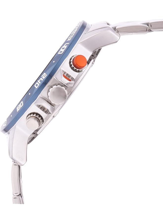 لوراس ساعة رياضية للرجال كوارتز أنالوج بسوار من الفولاذ المقاوم للصدأ Rm301Gx9 - Image 3