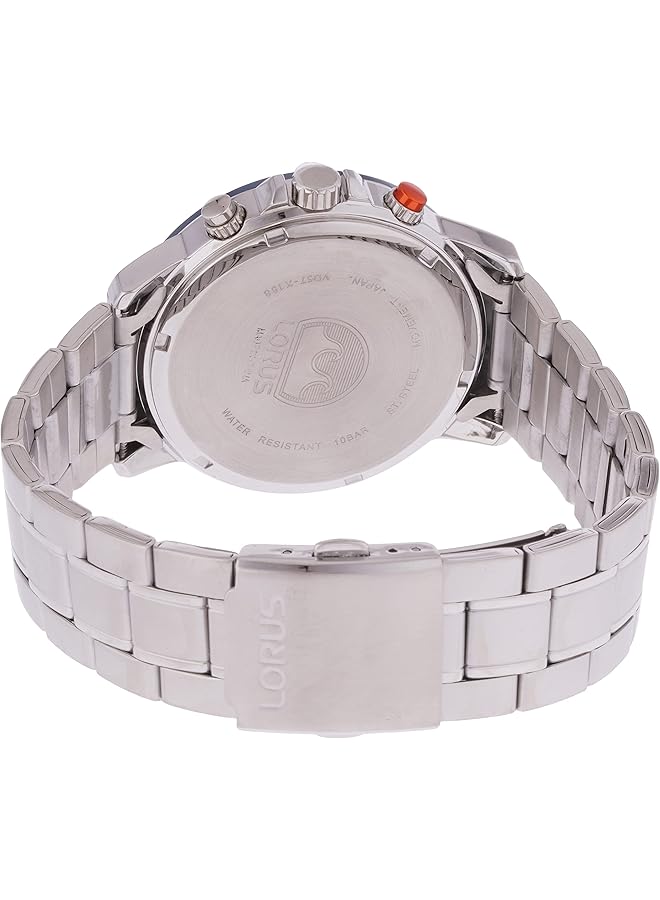 لوراس ساعة رياضية للرجال كوارتز أنالوج بسوار من الفولاذ المقاوم للصدأ Rm301Gx9 - Image 2