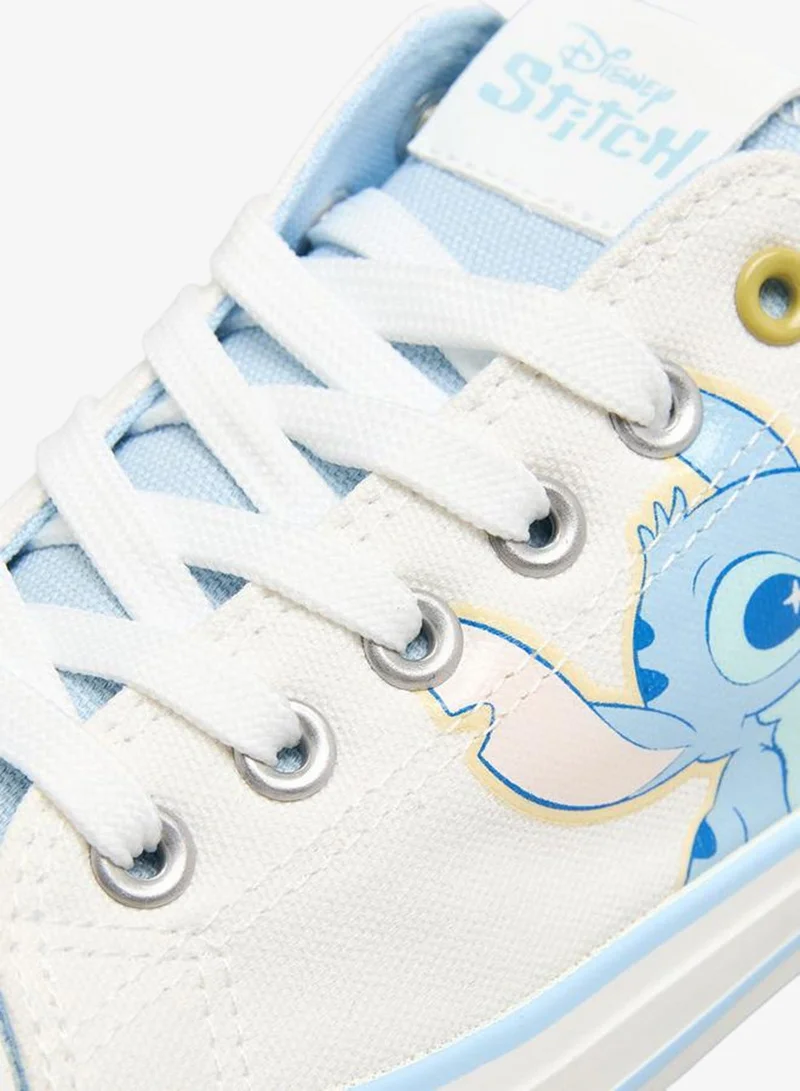 Disney BLUE Girls Lace-Up Ankle Sneakers for Women | Best Price UAE