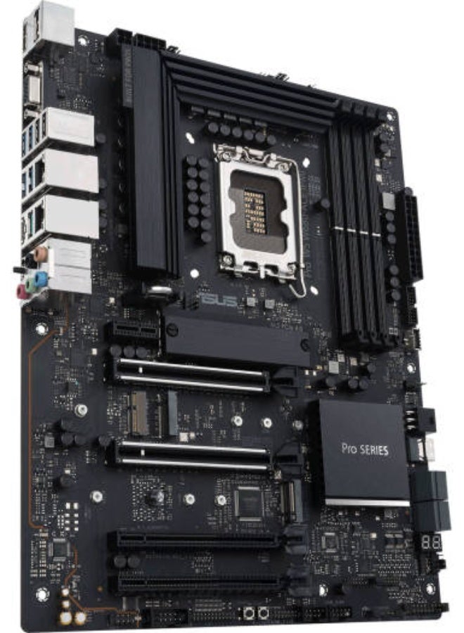 ASUS Pro WS W680-ACE Workstation Motherboard – Intel LGA 1700, W680 Chipset, DDR5 ECC/Non-ECC up to 192GB, Dual PCIe 5.0 x16, 3× M.2 PCIe 4.0, 8× SATA 6Gb/s, Dual 2.5Gb Ethernet, USB-C & USB 3.2 Gen2, ATX | 90MB1DZ0-M0EAY0 - Image 2