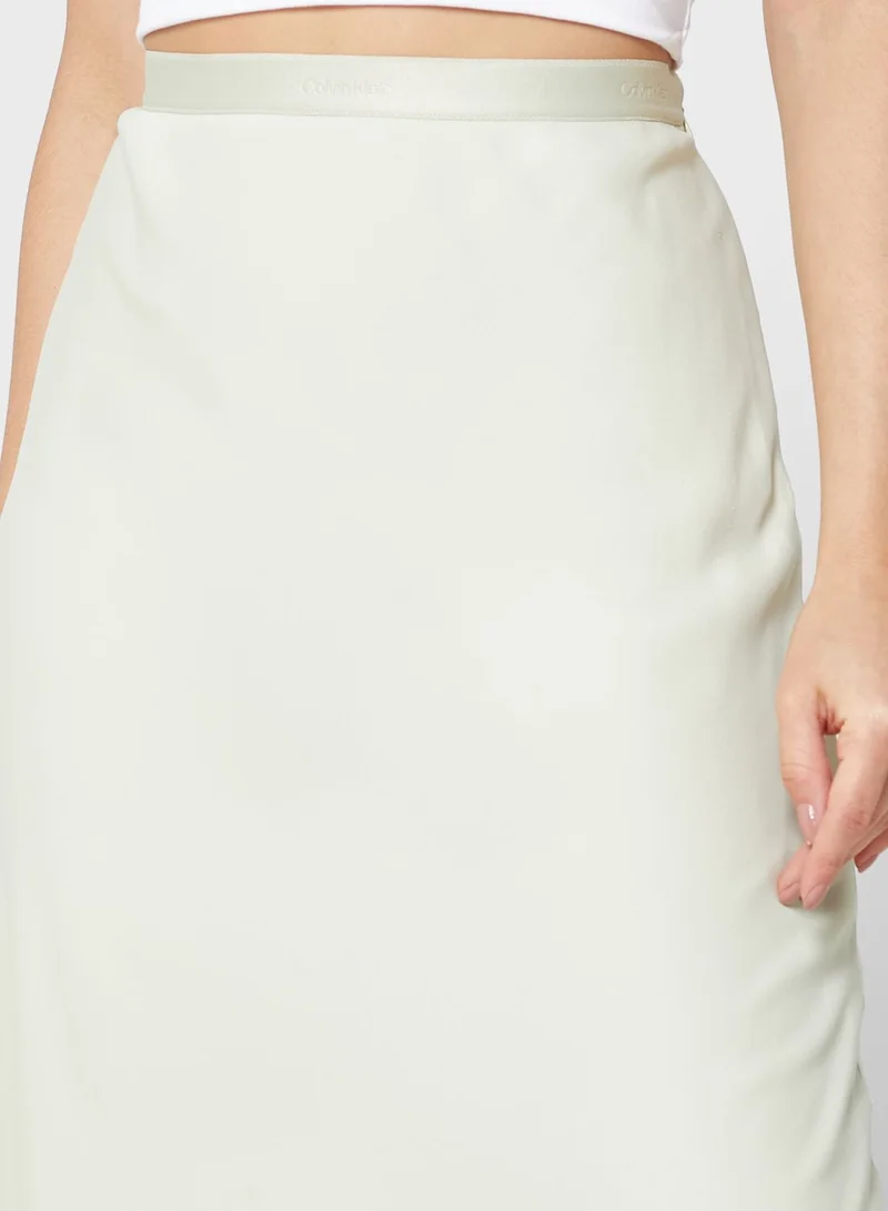 CALVIN KLEIN High Waist Skirt