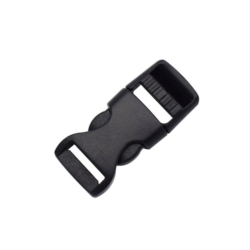KEEJEA 15 Pack 1/2 inch Mini Buckle Adjustable webbing Buckles 12mm Flat Side Release Buckles for Backpack Straps/Pet Collar - Image 4