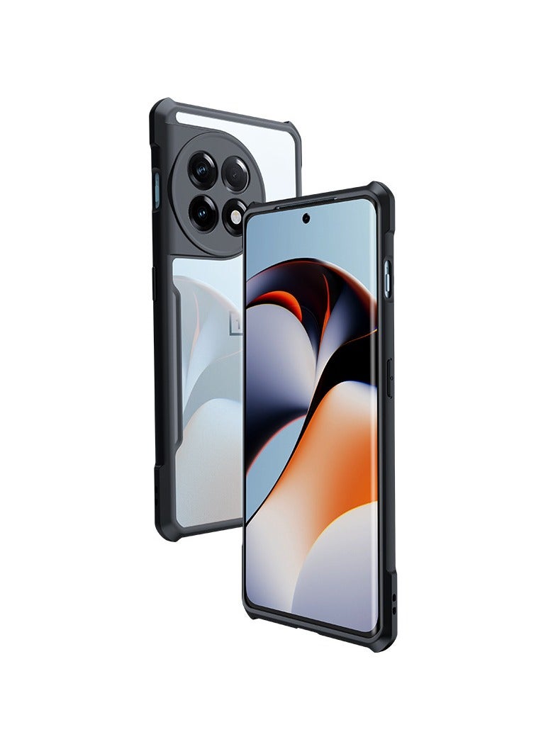 OnePlus 11R 5G Mobile Phone Case Cover, Ultra-Thin Lightweight Cover Soft TPU Bumper + Acrylic Clear Back Case Cover - Image 2