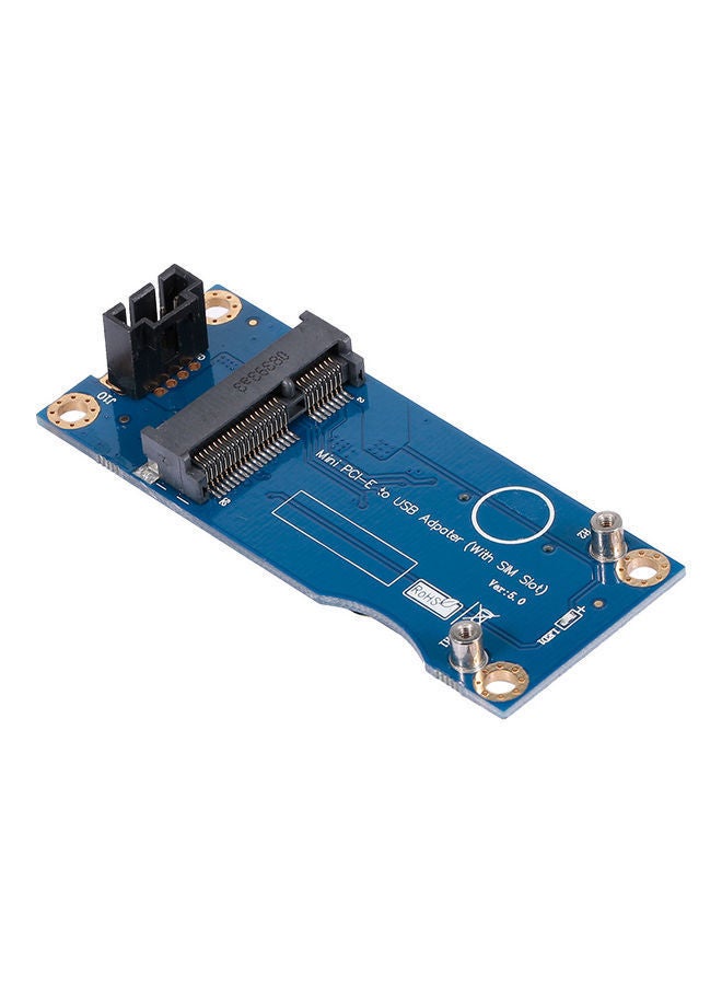 NIBEMINENT Mini PCI-E To USB Adapter Card With Sim Slot Kit Multicolour - Image 1
