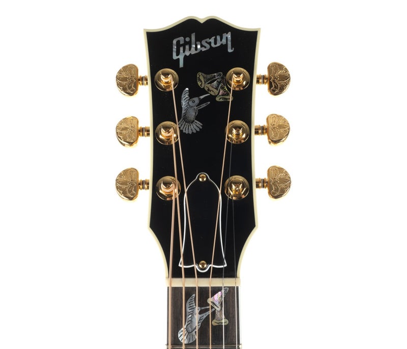 Gibson Acoustic SSHCANGE Hummingbird Custom Koa Acoustic Guitar - Antique Natural - Image 5