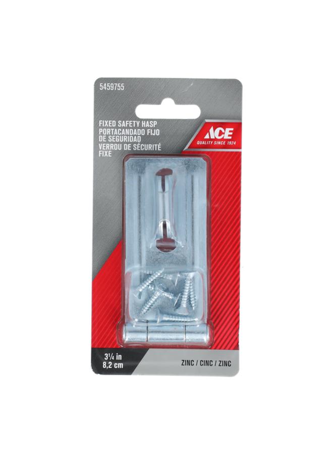 آيس قفل أمان ثابت ومتين وطويل الأمد مصنوع من مادة شديدة التحمل، فضي اللون، مقاس 3.25 بوصة، 5287081