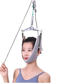 Generic Portable Neck Stretcher Hammock for Neck Pain Relief, Spine Chiropractic Decompression Tool, Physical Therapy for Neck Decompressor (Hook Mounted)  - Image 1