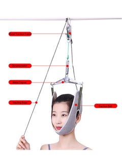 Generic Portable Neck Stretcher Hammock for Neck Pain Relief, Spine Chiropractic Decompression Tool, Physical Therapy for Neck Decompressor (Hook Mounted)  - Image 4