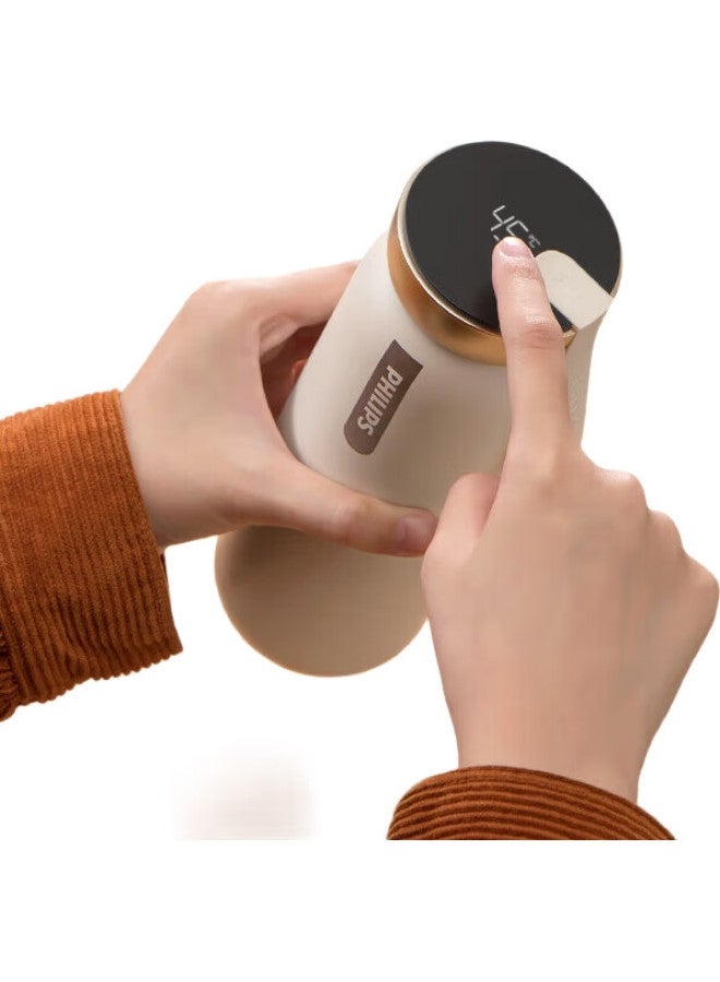 Philips Ulated Mug, 316 Stainless Steel, For Men And Women, Tea Infuser, Smart Temperature Display, Stylish Design, Birthday Gift - Image 1