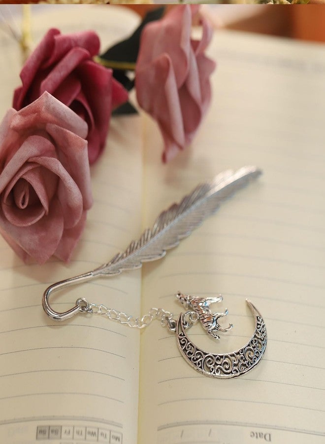 MAOFAED Bookmark for Reader Book Lover Literary Gift, Bookish Merchandise (Moon Wolf) - Image 5