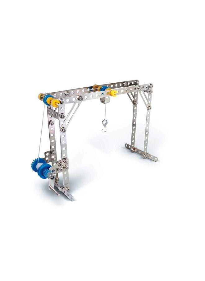eitech Eitech Crane and Windmill Construction Set and Educational Toy - Intro to Engineering and STEM Learning, Steel (10005-C05)  - Image 4