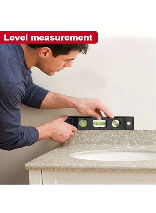 Mini Yellow Magnetic Level Portable For Home Maintenance Gadget Appliance Installation - Image 5