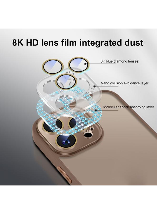 اس-توب جراب لهاتف iPhone 16 Pro Max، جراب هاتف نانو شبه شفاف بملمس الجلد المصقول - Image 3