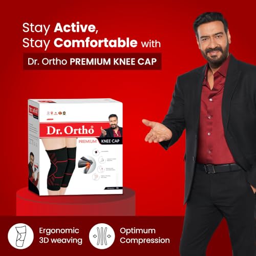 Dr. Ortho Dr.Ortho Premium Knee Cap, Knee Brace, Knee Support For Knee Pain Relief, Knee Pad Leg Sleeves, Knee Support For Men and Women - Large - Image 2