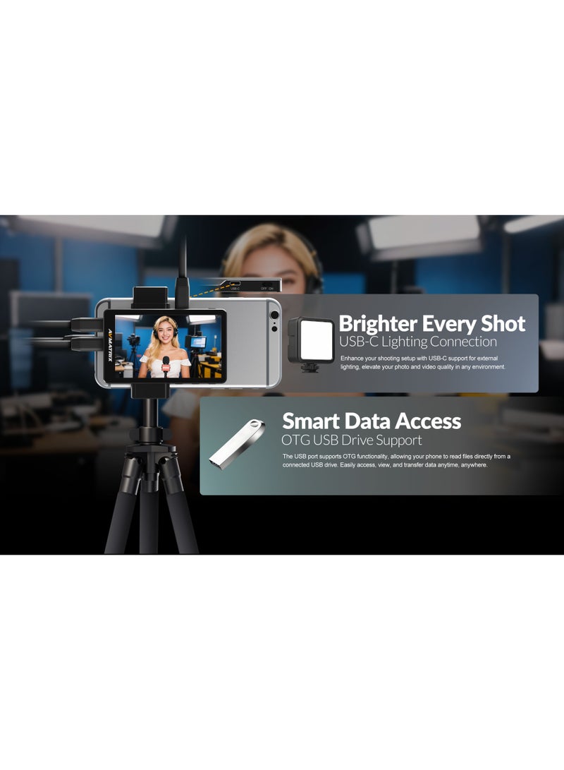 AVMATRIX VM40 Vlog Selfie Monitor. - Image 4