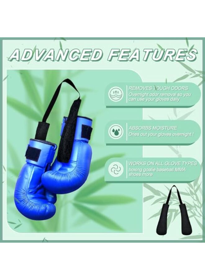 LAMAY 2 Pack Boxing Glove Deodorant Boxing Gear Bamboo Charcoal Deodorant Hockey Bowling Ball Deodorant Moisture Absorbent Sports Gear Suitable for Bags Sports Gear - Image 5