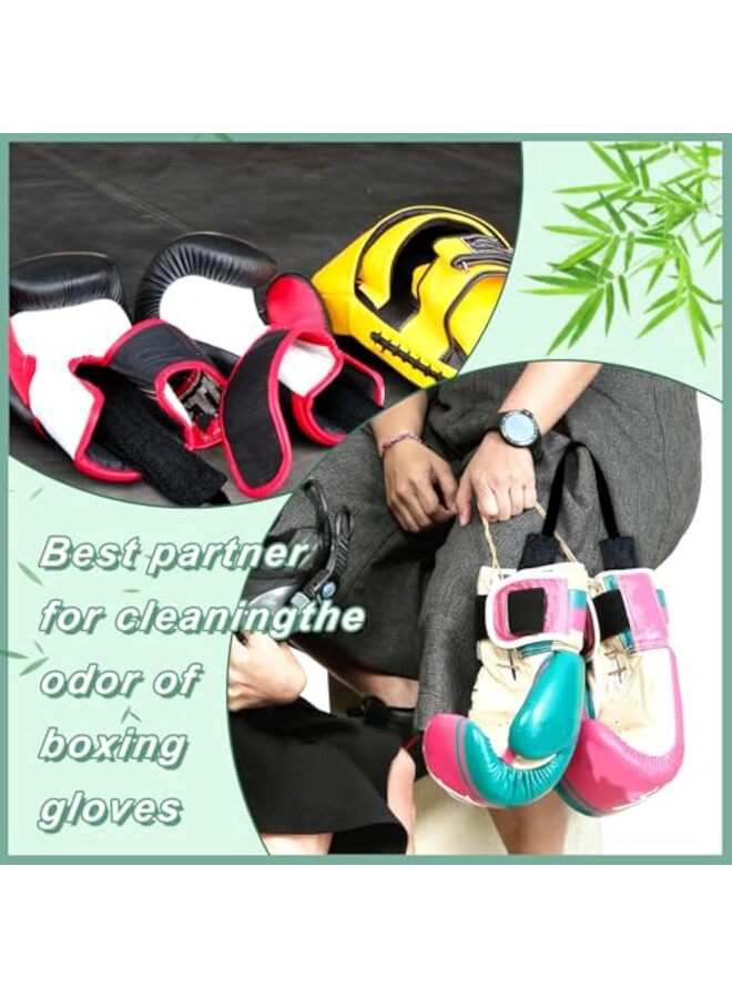 LAMAY 2 Pack Boxing Glove Deodorant Boxing Gear Bamboo Charcoal Deodorant Hockey Bowling Ball Deodorant Moisture Absorbent Sports Gear Suitable for Bags Sports Gear - Image 3