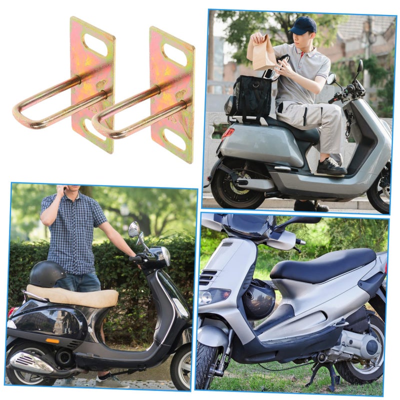 Motorcycle Seat Lock Plate Metal 4pcs Set Size 6.5X4.5X3CM Easy to Install - Image 5