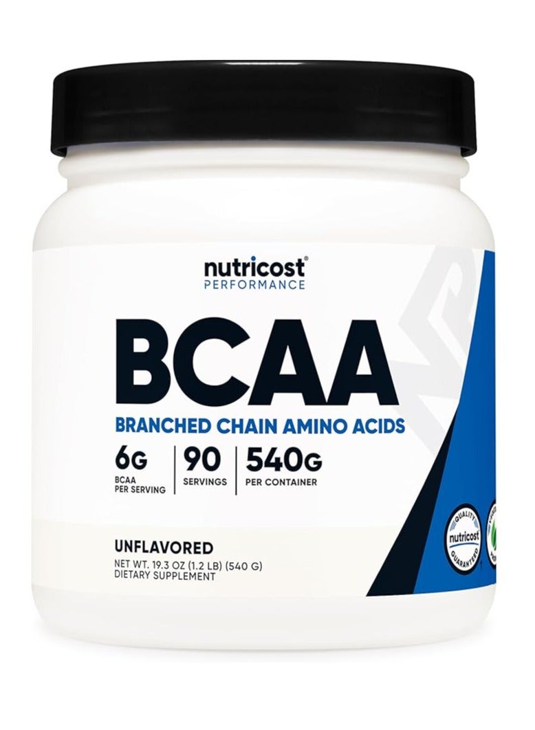 Nutricost BCAA Powder 90 serving - Image 1