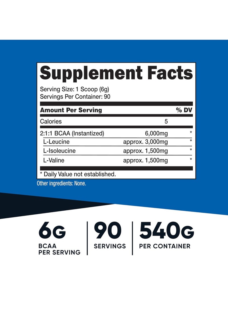 Nutricost BCAA Powder 90 serving - Image 2
