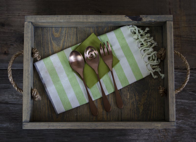 Knork 3-Piece Serving Set Copper Titanium Coated - Image 2
