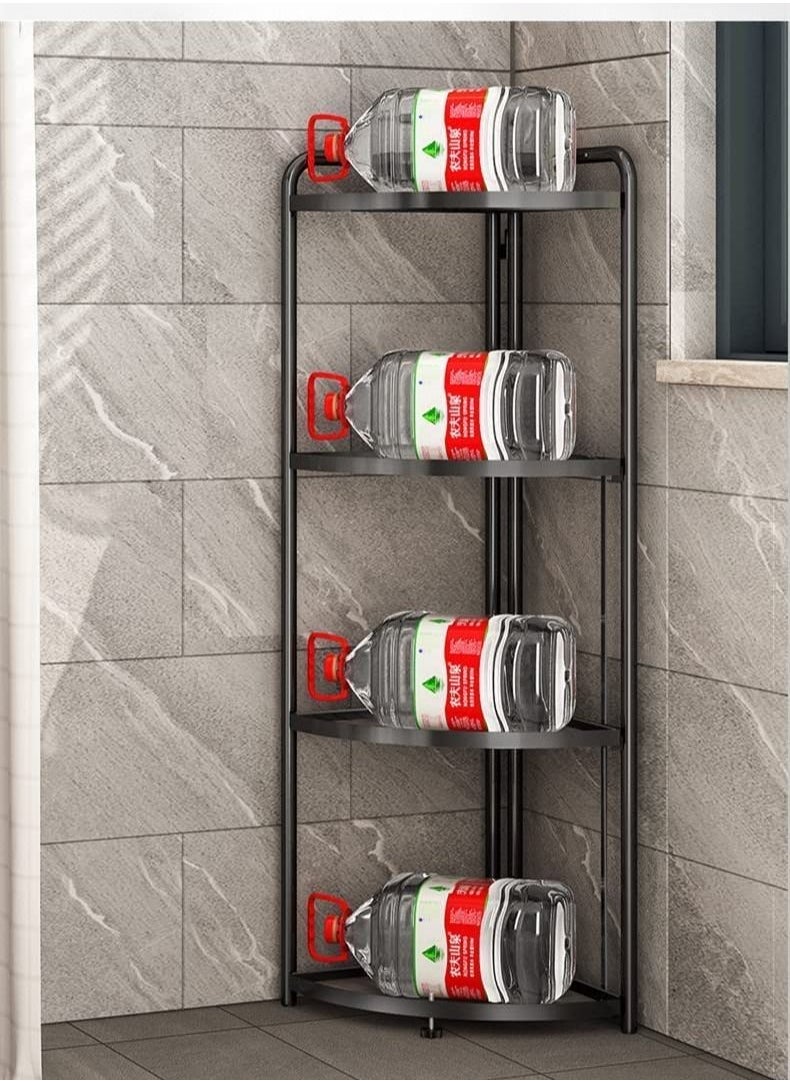 Foldable Triangle Shelf Corner Shelf Can Be Used In Kitchen Bathroom Office No Assembly Needed