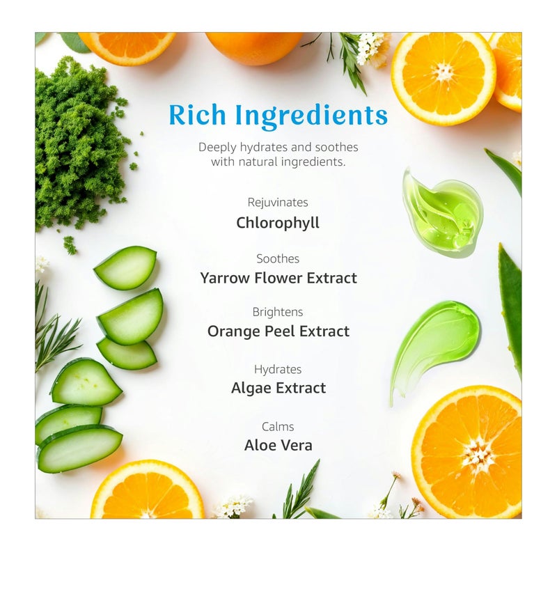 Raya Chlorophyll Masque (607) | Tightening Facial Treatment Mask for All Skin | Reduces Fine Lines and Wrinkles | Skin Tightening Mask for Face Skin Care | Face Masks Skincare - Image 3