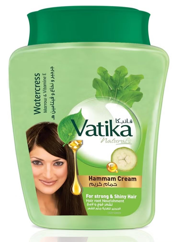 Vatika Naturals Hammam Cream With Waterercress - 225 Gm