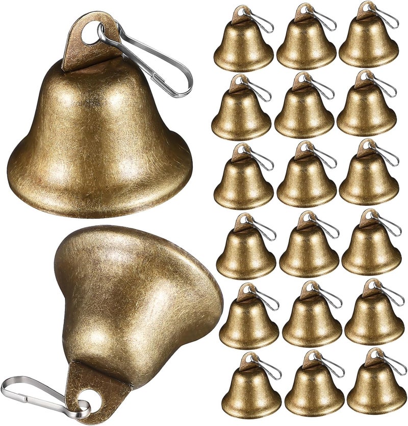 Batch consistent craftsmanship BESPORTBLE 20pcs Metal Vintage Bells Bells for Crafts Wind Chime Accessories Home Decorations Pet Training Toys All-round well-engineered practical build Local supply chain stock Daily life matching design Stable base Space saving Remote area delivery Easy hand assemble compatible Periodic restock local Demand-based stock planning Upgraded general grade quality Multi-goal comprehensive design All-item matching trendy build General need oriented design Dense area priority deliver All governorates deliver Elegant multi-option build Rack friendly Chemical free Simple practical structure Modern look Flexible purchase choices Elegant upgraded practical design Big & small space compatible Bulk storage easy optimized build - Image 1