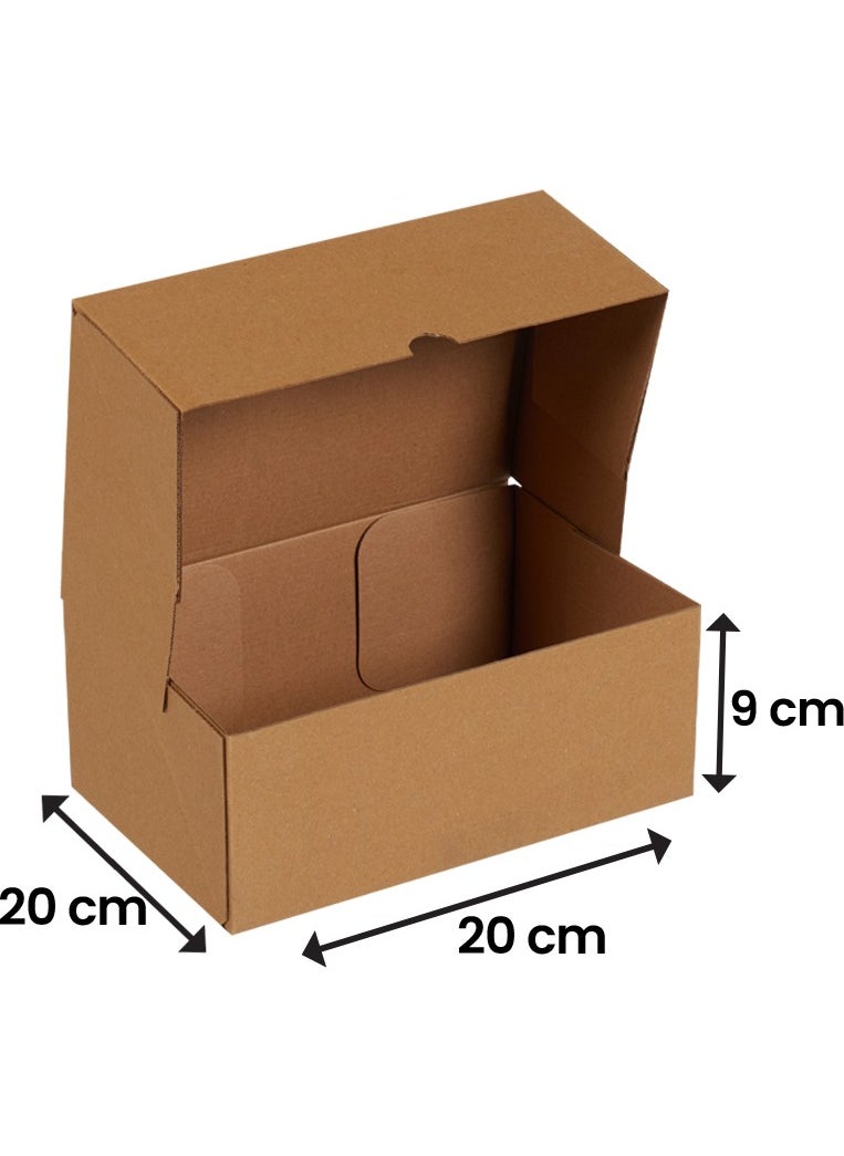 Packanya 20X20X9-200 Pieces Cut Box - Internet and Shipping Box  - Image 1