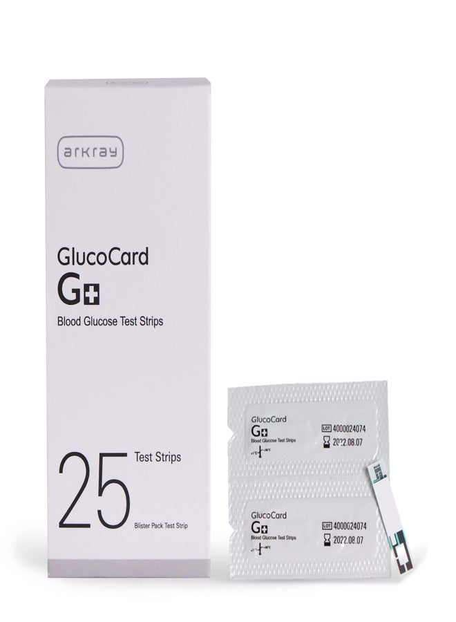 Arkray Glucocard G+ Blood Glucose Test Strips | Individually Packed | Pack of 25 - Image 1