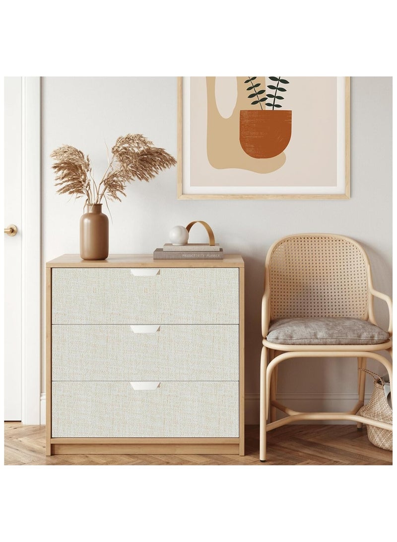 Anna 40cm x 5m Dark Gray Textured Thick PVC Self-Adhesive Wallpaper - Image 4