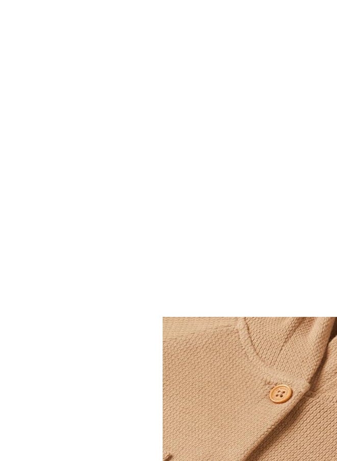UNITED COLORS OF BENETTON Baby Boys Jacket Hooded Sweatshirt - Tobacco  - Image 3