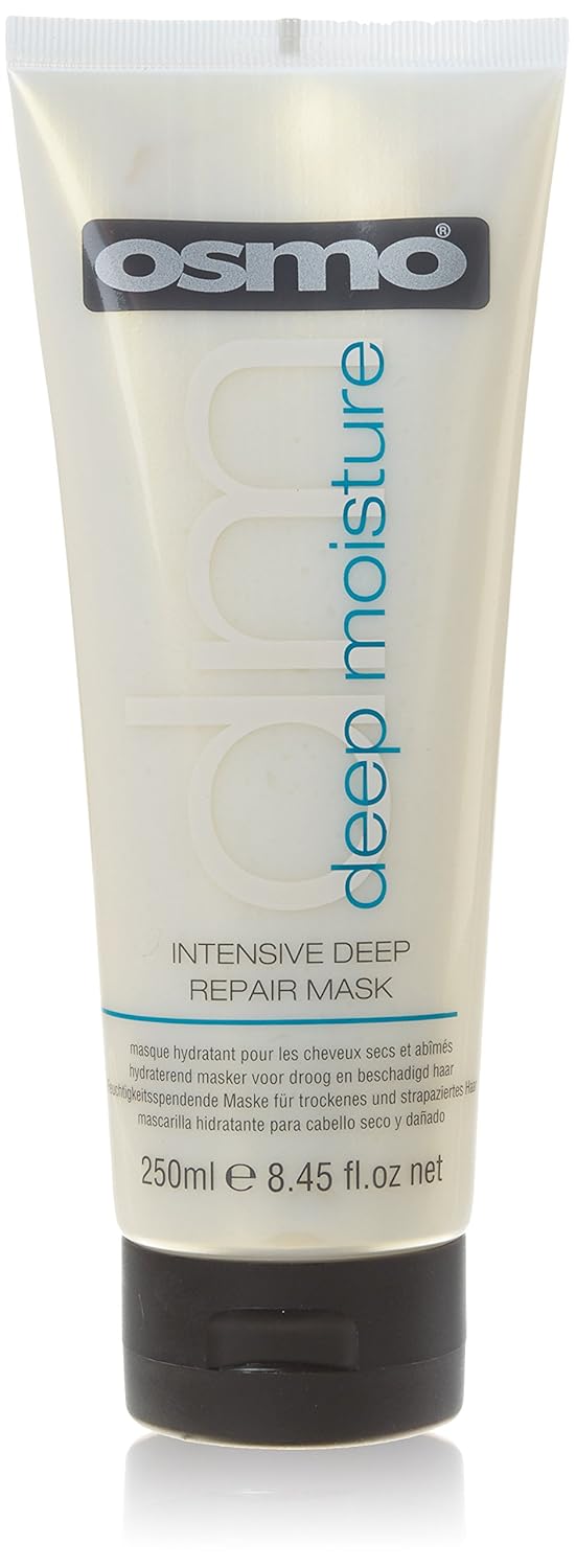 Osmo قناع أوزمو العميق لإصلاح الشعر المكثف لاستعادة الرطوبة وتكييف الشعر وخلق شعر جميل وصحي ولامع بشكل طبيعي. الحجم 250 مل