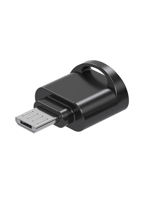 Mini TF Card Reader OTG 3.0 for Huawei Android Black Android trapezoidal interface (with hanging chain)