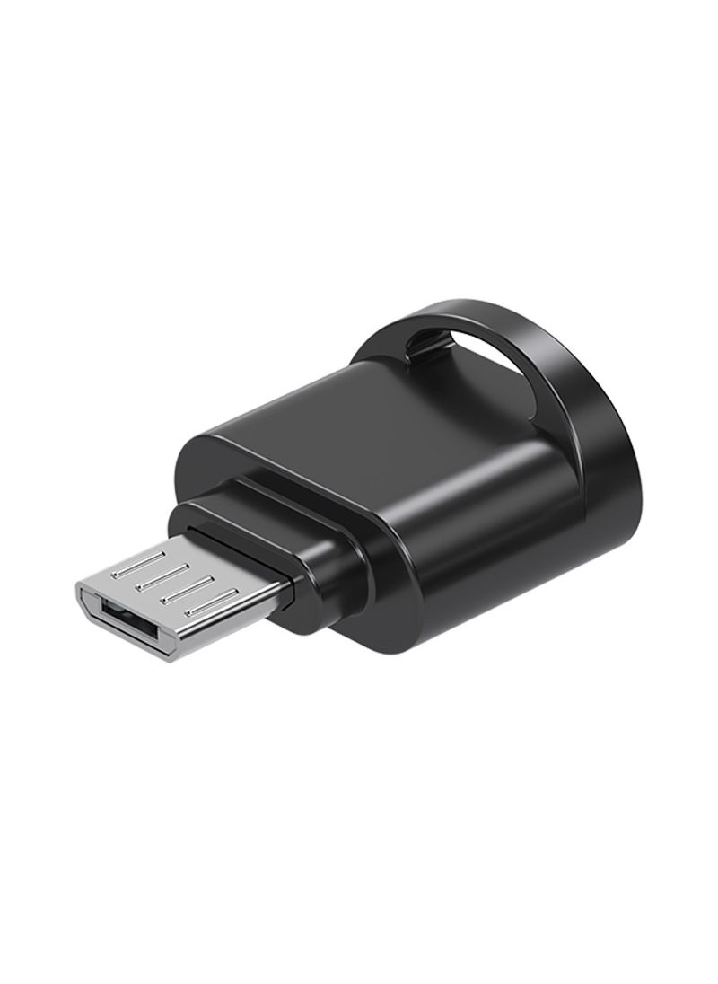 Mini TF Card Reader OTG 3.0 for Huawei Android Black Android trapezoidal interface (with hanging chain)