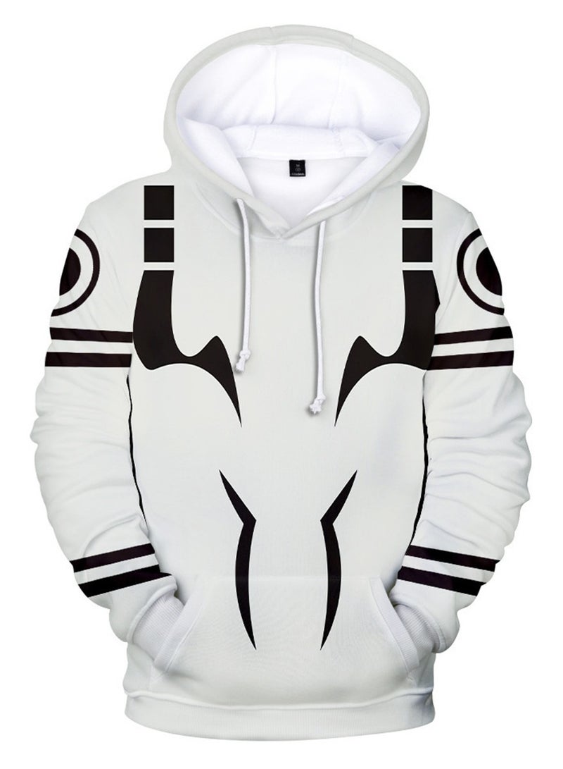 Anime Jujutsu Kaisen 3D digital print fashion hooded sweatshirt - Image 1
