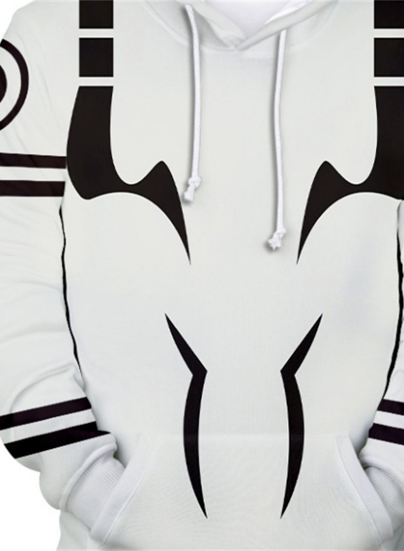 Anime Jujutsu Kaisen 3D digital print fashion hooded sweatshirt - Image 4