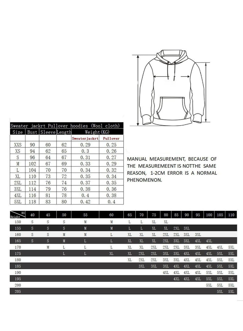 Anime Jujutsu Kaisen 3D digital print fashion hooded sweatshirt - Image 2