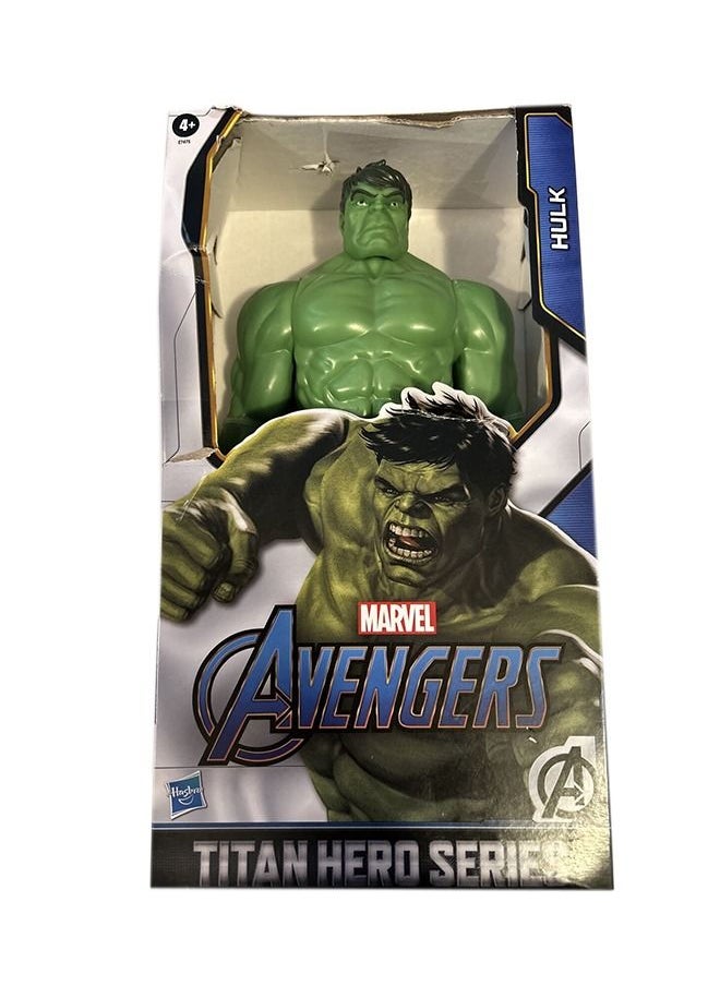MARVEL - Marvel Avengers Titan Hero Series Deluxe Hulk 12-Inch Action Figure Super Hero Toys For Kids Ages 4+ - Image 1