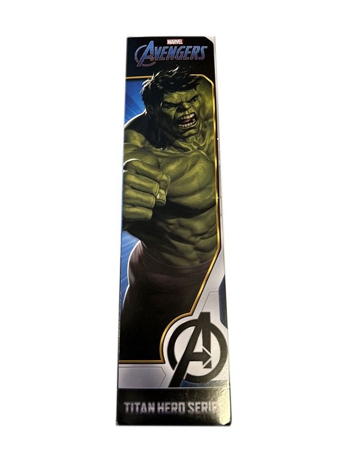 MARVEL - Marvel Avengers Titan Hero Series Deluxe Hulk 12-Inch Action Figure Super Hero Toys For Kids Ages 4+ - Image 1