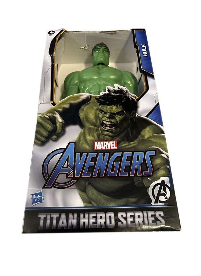 MARVEL - Marvel Avengers Titan Hero Series Deluxe Hulk 12-Inch Action Figure Super Hero Toys For Kids Ages 4+ - Image 1
