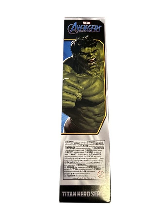 MARVEL - Marvel Avengers Titan Hero Series Deluxe Hulk 12-Inch Action Figure Super Hero Toys For Kids Ages 4+ - Image 1