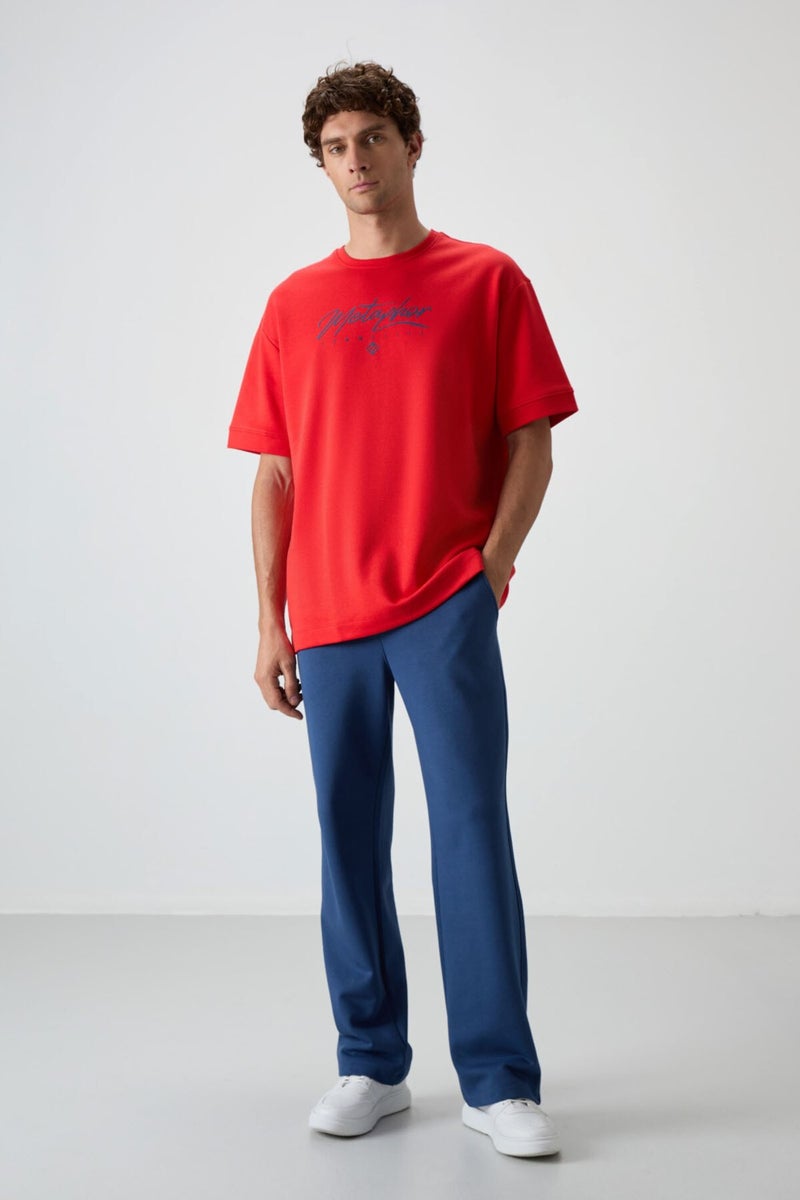 Tommy Life Fiesta-Parliament Cotton Thick Soft Texture Oversize Fit Printed Men's T-Shirt - 88320  - Image 3