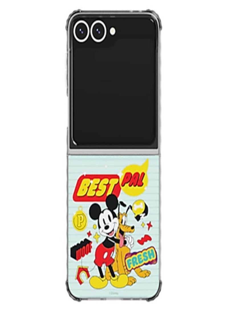 سامسونج حافظة متنوعة من سامسونج ديزني لجهاز جالكسي Z Flip6 - نعناع - Image 1